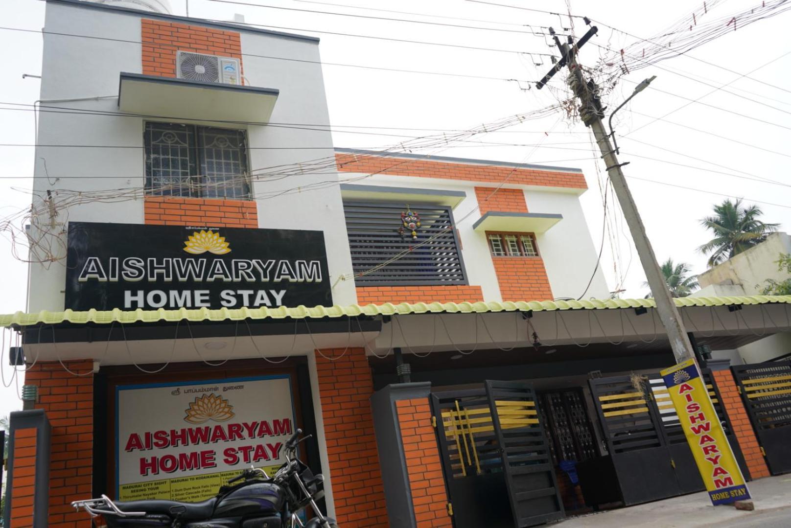 Aishwaryam Home Stay Madurai Dış mekan fotoğraf